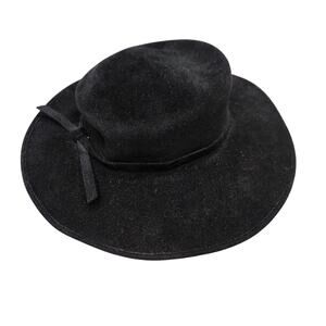 Vintage Georgi Black Felt‎ Hat